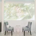 two chairs facing each other in a meditation room