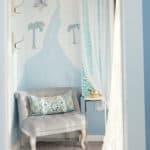 corner with chair for meditation