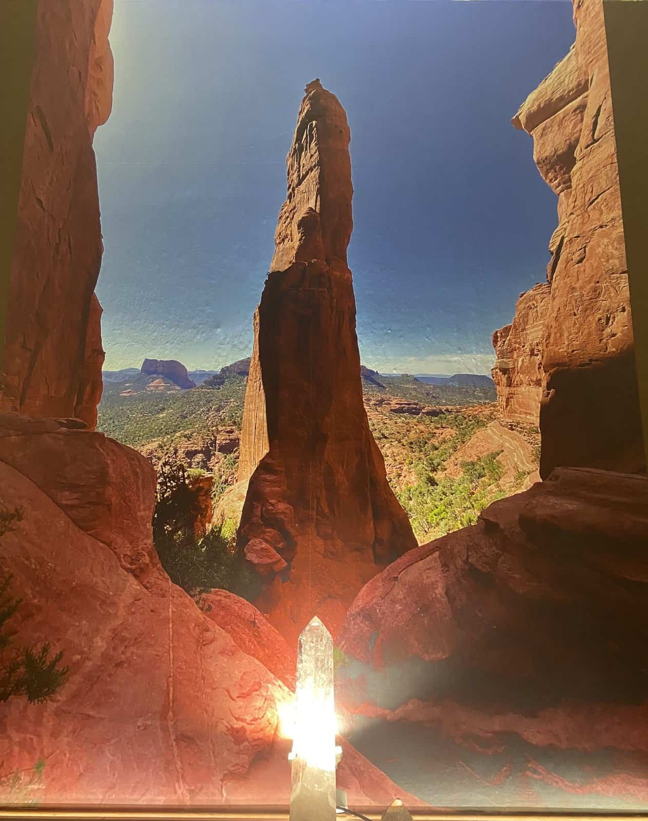 Sedona vortex energy-inspired healing space at Pyramid Wellness