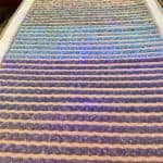 Infrared mat therapy setup for detox and relaxation at Pyramid Wellness